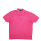 Mens Pink Burberry  Short Sleeve Polo Shirt