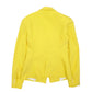 Womens Yellow Zara  Crewneck Coat