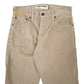 Mens Beige Levis  Corduroy Trousers