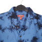 Mens Blue Arizona Jean Co Tie Dye Short Sleeve Shirt
