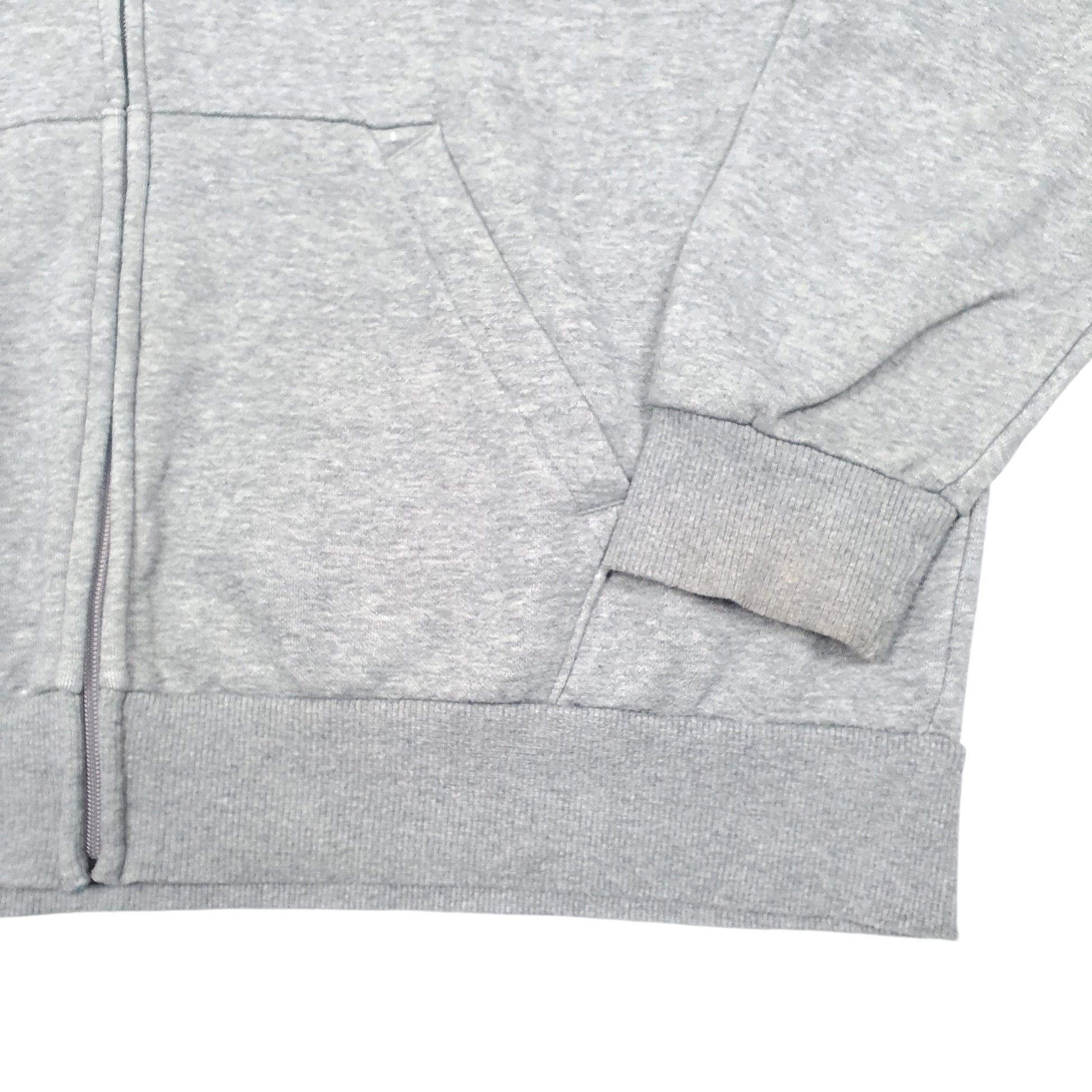 Mens Grey Puma Hoodie Full Zip Jumper