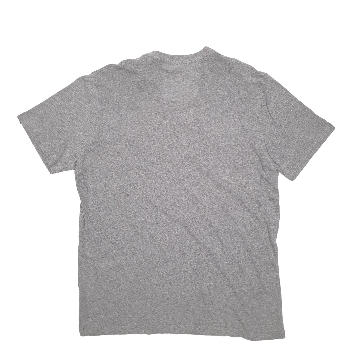 Mens Grey Puma Spellout Short Sleeve T Shirt