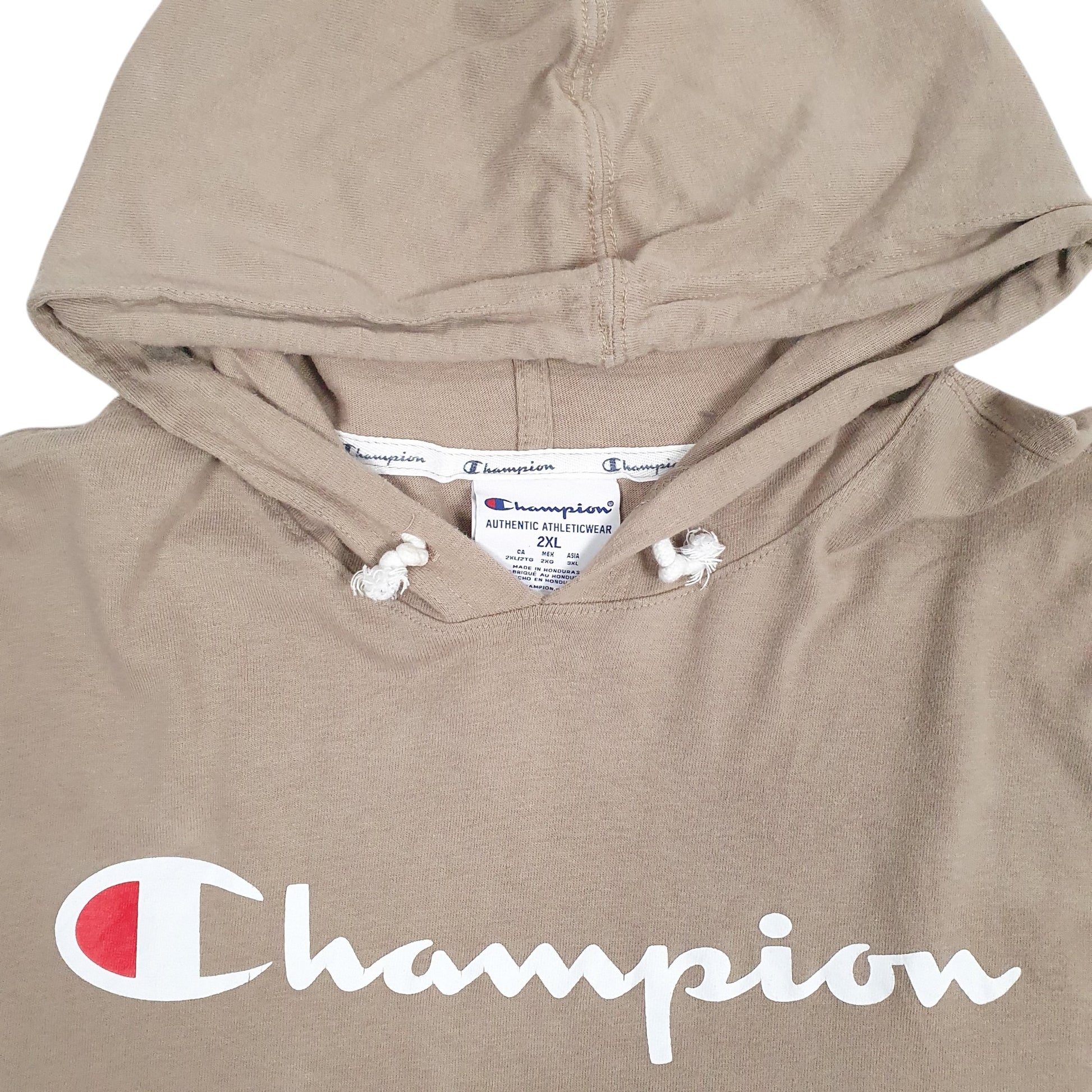 Womens Champion Brown Hoodie Jumper M – Bundl Clothing