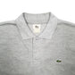 Mens Grey Lacoste  Short Sleeve Polo Shirt