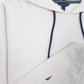 Mens White Nautica  Hoodie Jumper