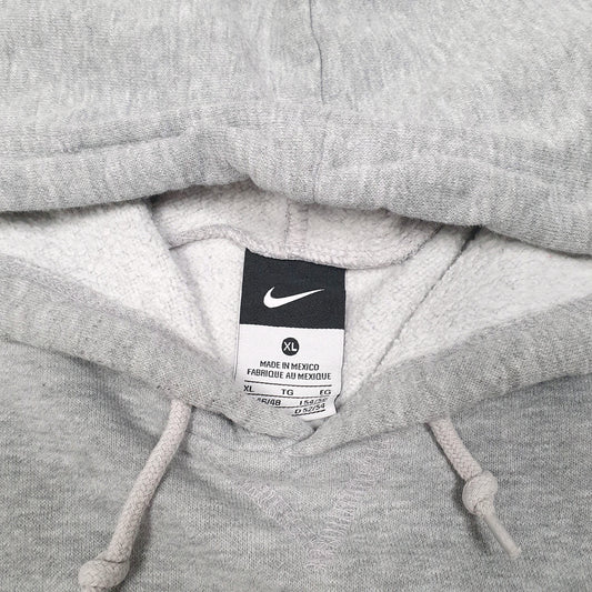 Mens Grey Nike Carroll Pioneer Basketball Hoodie Jumper
