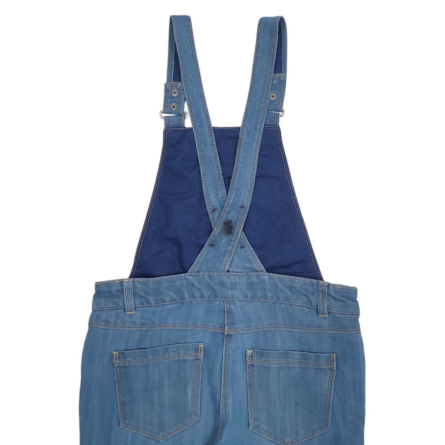 Womens Blue Unbranded  Dungaree Trousers