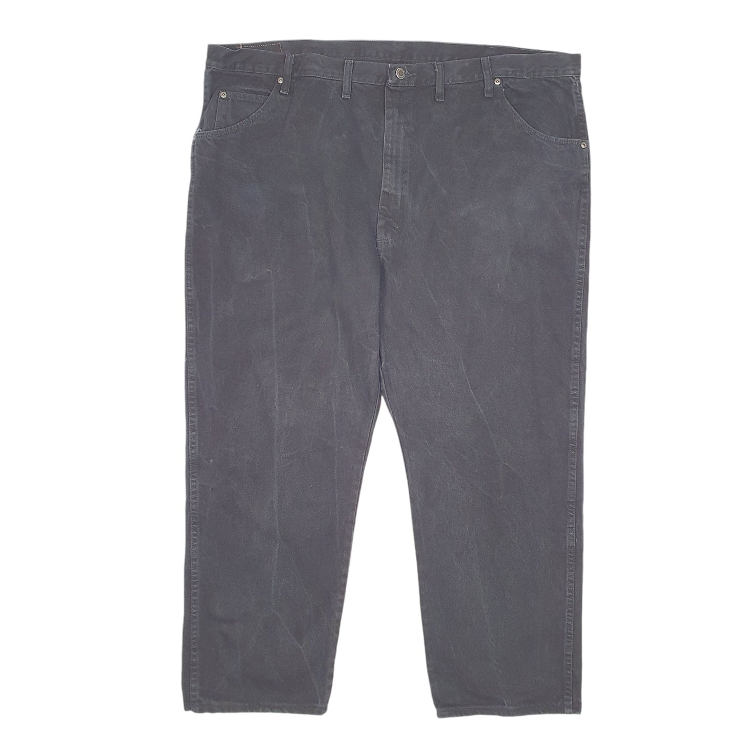 Mens Black Wrangler  Casual JeansW48 L28