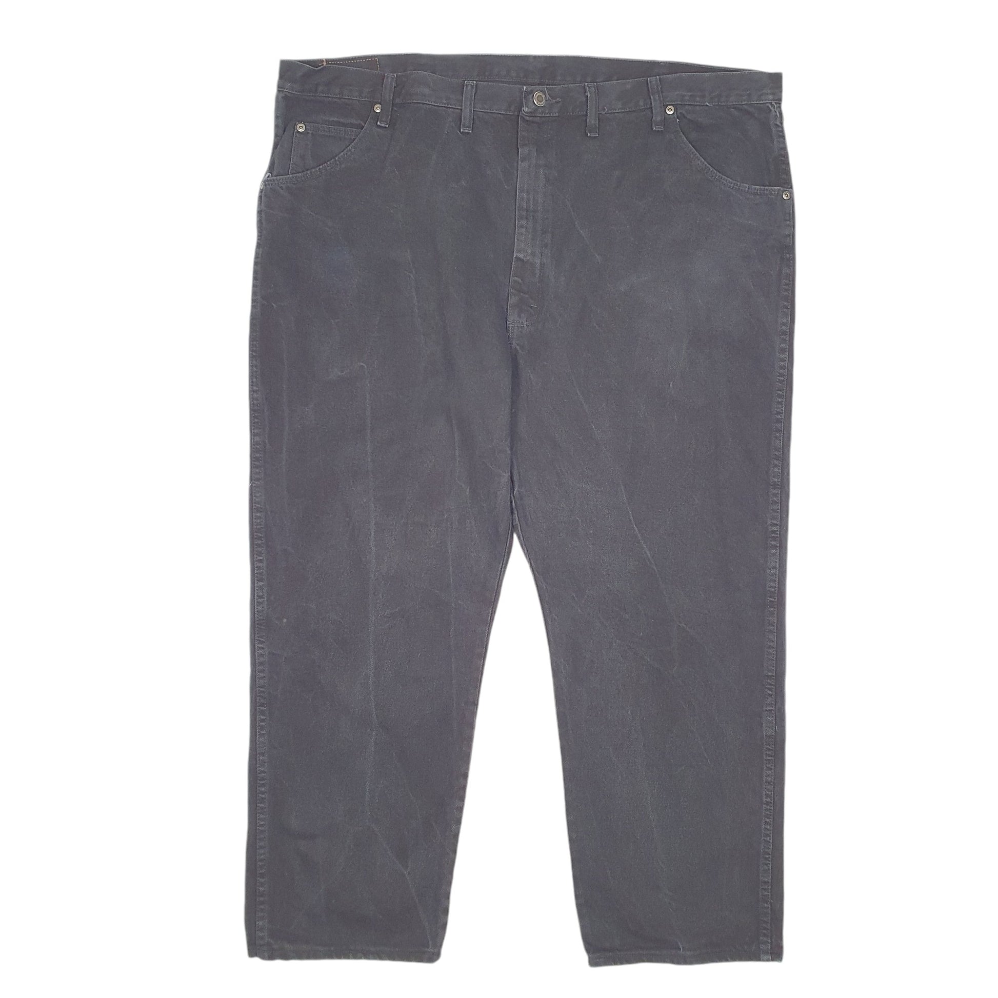 Mens Black Wrangler  Casual JeansW48 L28