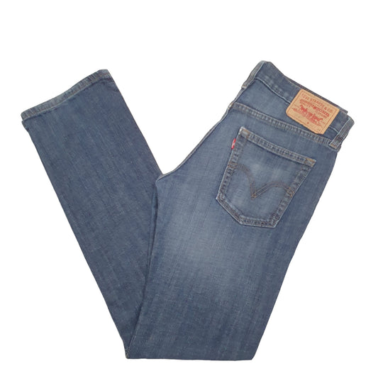 Mens Blue Levis  514 JeansW32 L34