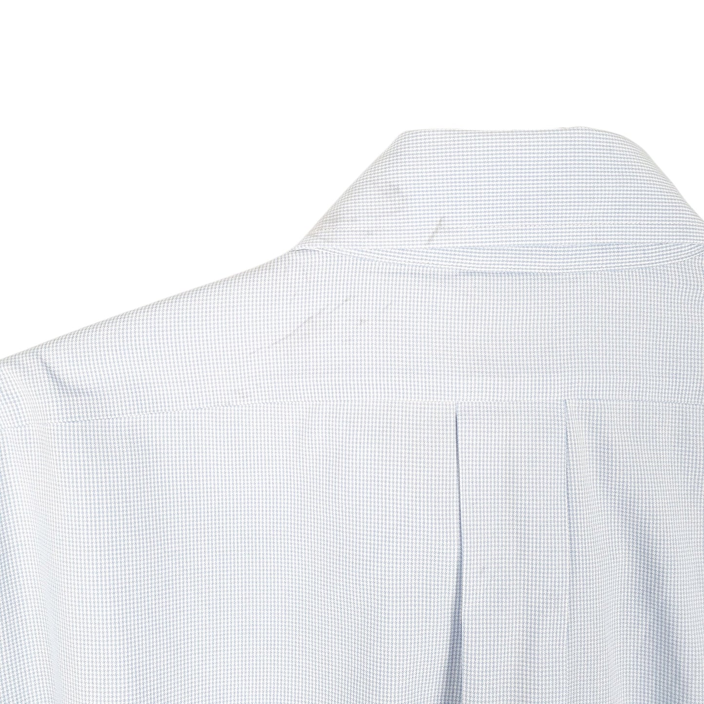 Mens Blue Brooks Brothers Houndstooth Long Sleeve Shirt