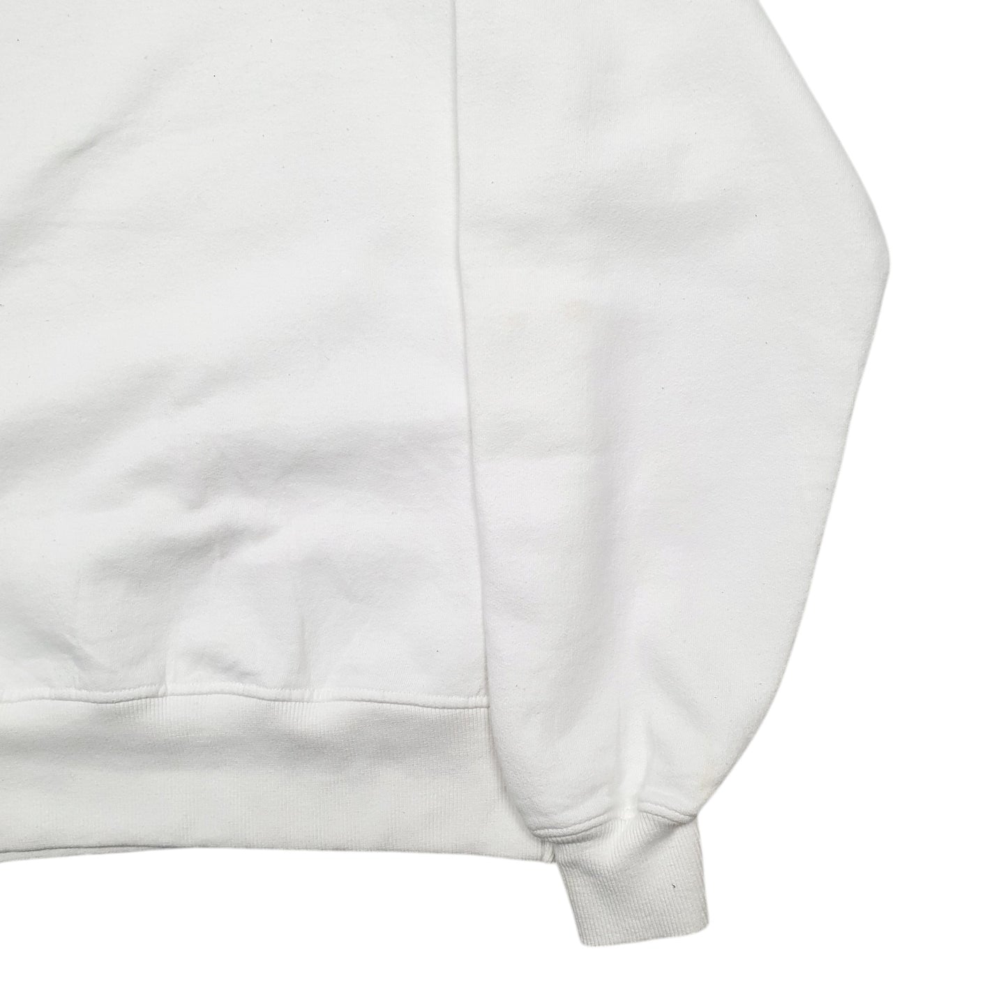 Mens White Champion  Crewneck Jumper