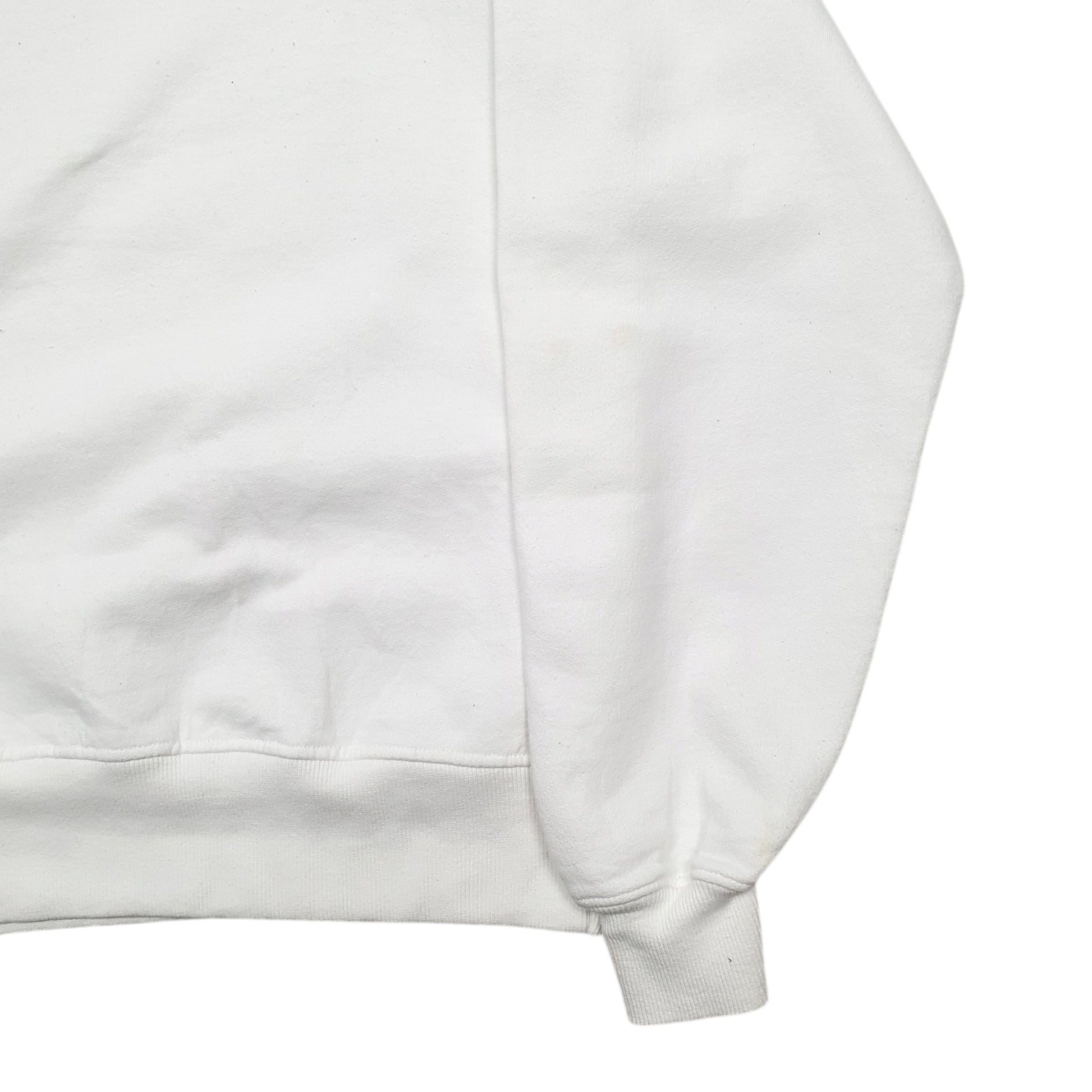 Mens White Champion  Crewneck Jumper