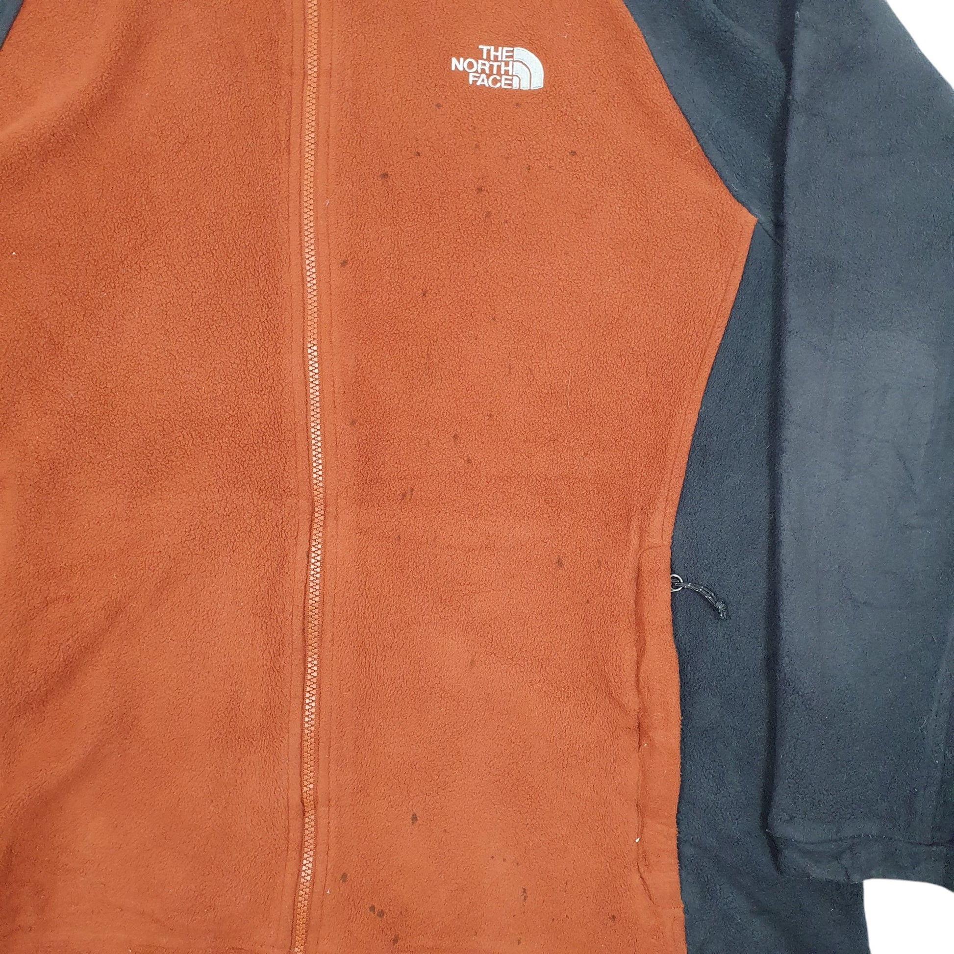 Mens Orange The North Face  Full Zip Jumper