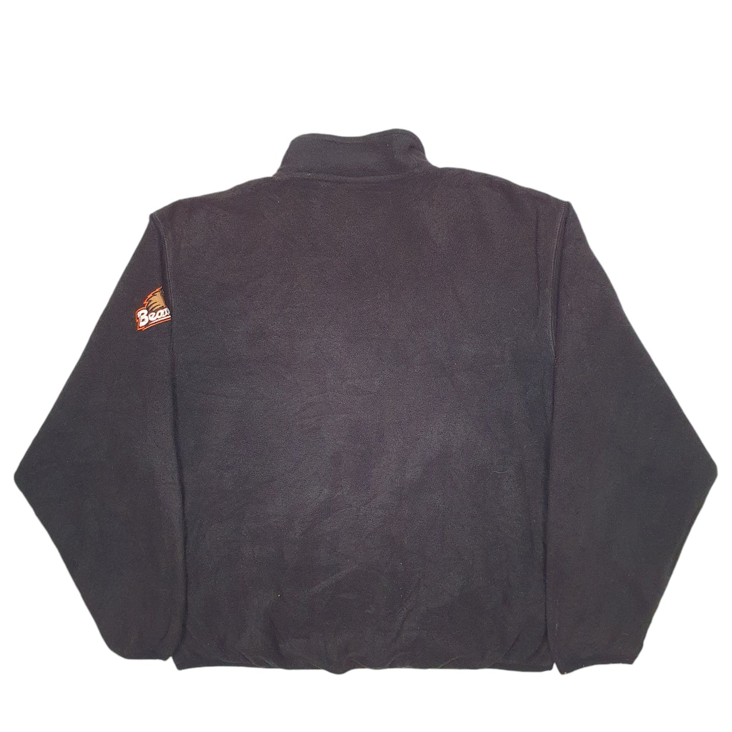 Mens Black Adidas Vintage Beavers Full Zip Jumper