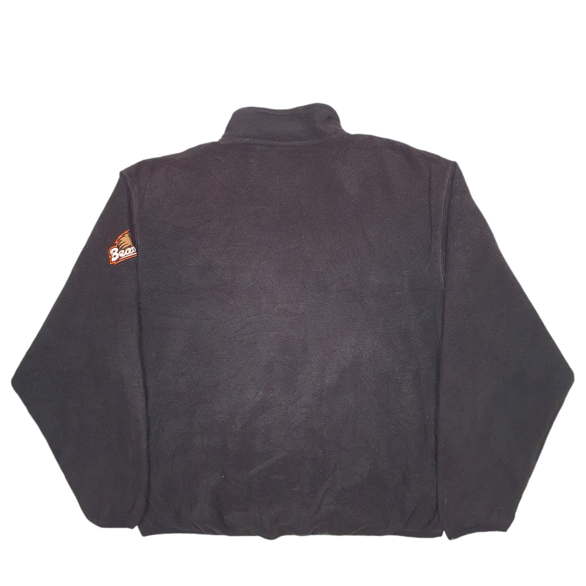 Mens Black Adidas Vintage Beavers Full Zip Jumper