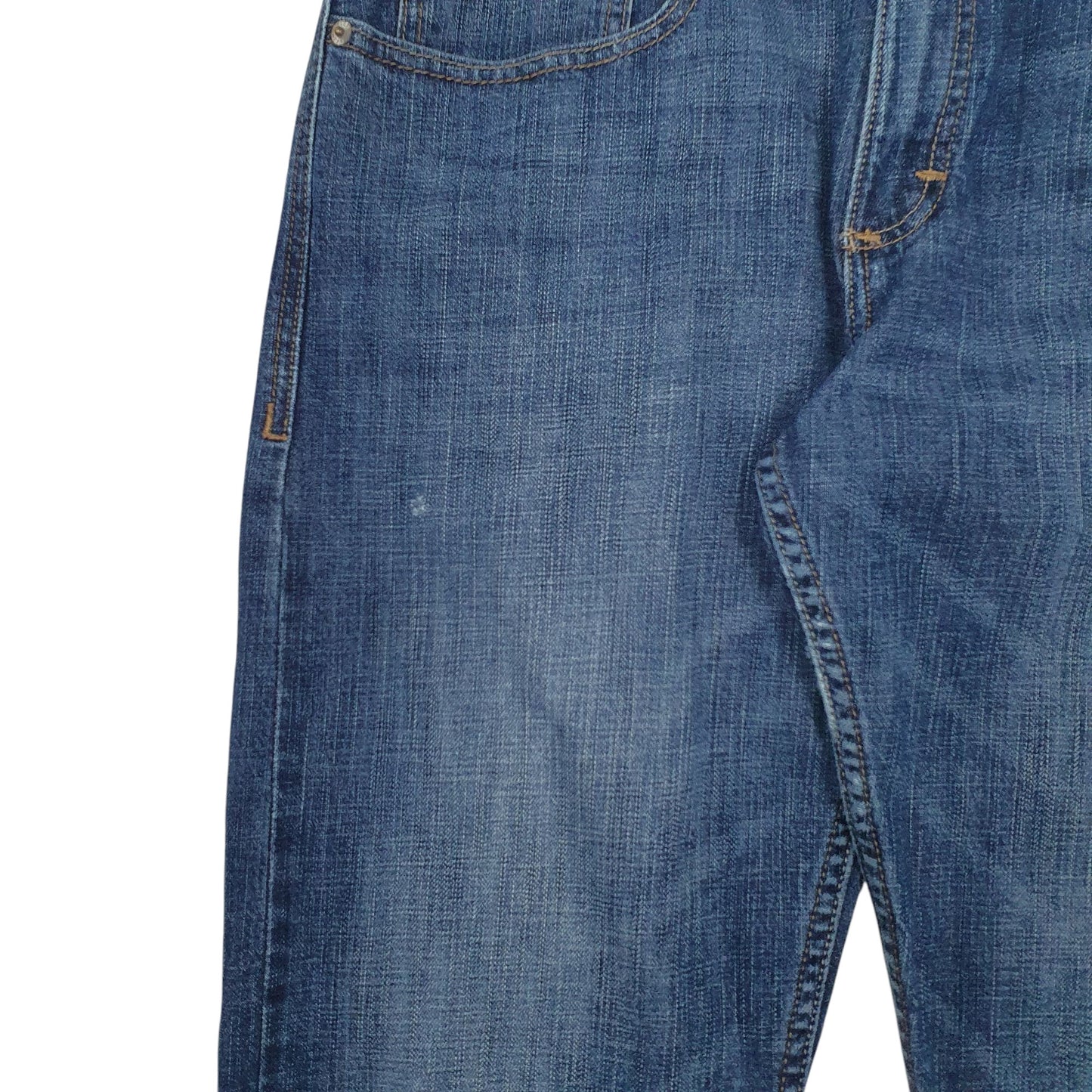 Mens Blue Lee  Relaxed Fit JeansW34 L32