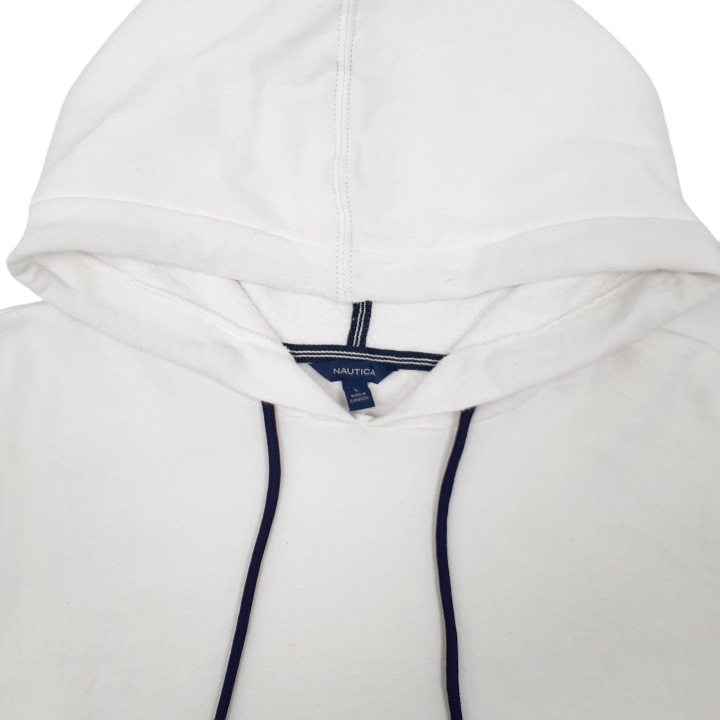 Womens White Nautica  Hoodie Jumper