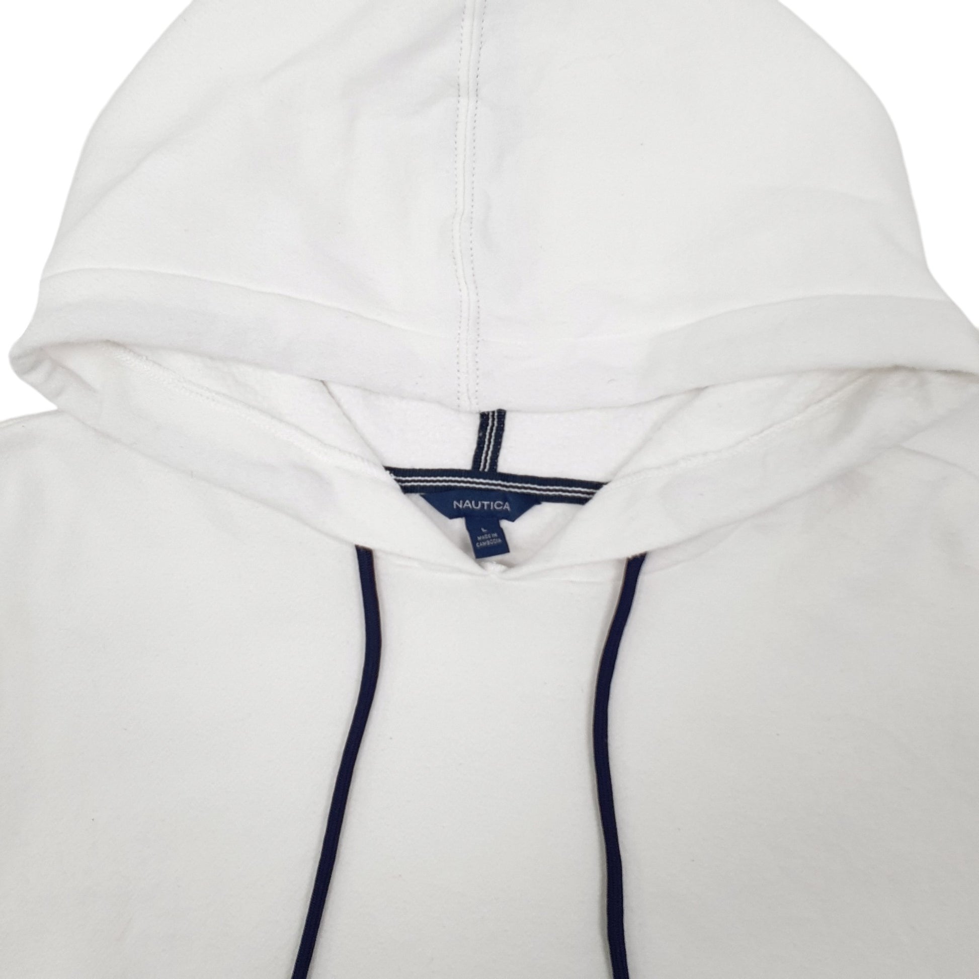 Womens White Nautica  Hoodie Jumper