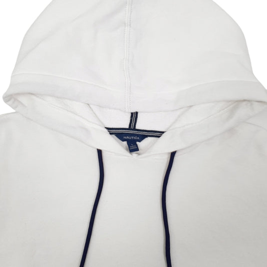 Womens White Nautica  Hoodie Jumper