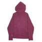 Womens Burgundy Champion Spellout Hoodie Jumper