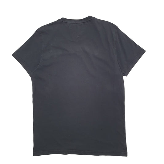Mens Black Tommy Hilfiger  Short Sleeve T Shirt
