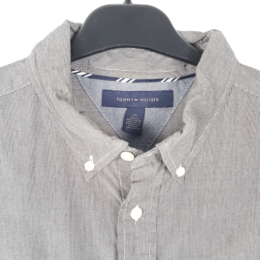 Mens Grey Tommy Hilfiger  Short Sleeve Shirt