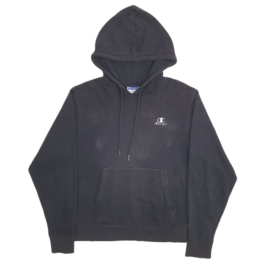 Mens Black Champion  Hoodie Jumper