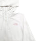 Womens White The North Face Spellout Full Zip Jumper