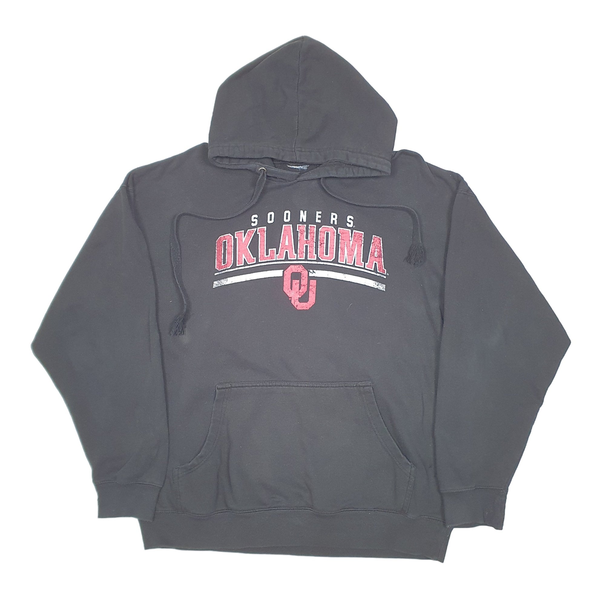 Mens Black Unbranded University of Oklahoma American Football USA Hoodie Jumper