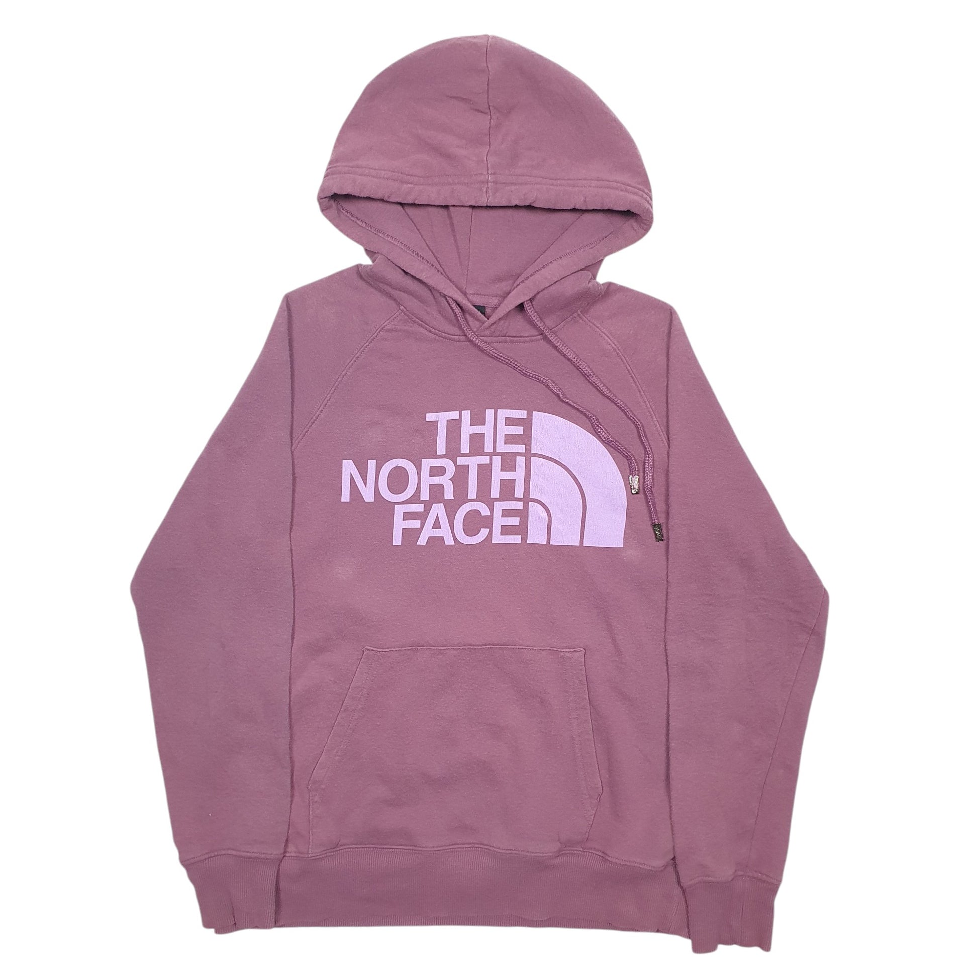 Womens Purple The North Face Spellout Hoodie Jumper