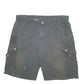 Mens Black Carhartt Workwear Cargo Shorts