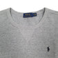 Mens Grey Polo Ralph Lauren  Crewneck Jumper