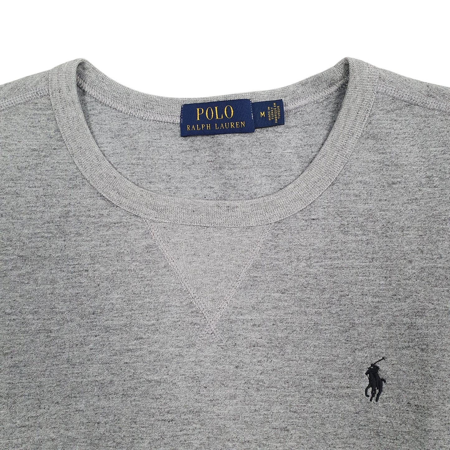 Mens Grey Polo Ralph Lauren  Crewneck Jumper