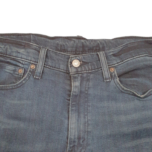 Mens Navy Levis  514 JeansW33 L34