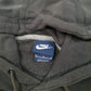 Mens Grey Nike Spellout Hoodie Jumper