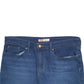 Womens Blue Levis Signature Bermuda Shorts Stretch Fit Denim Shorts