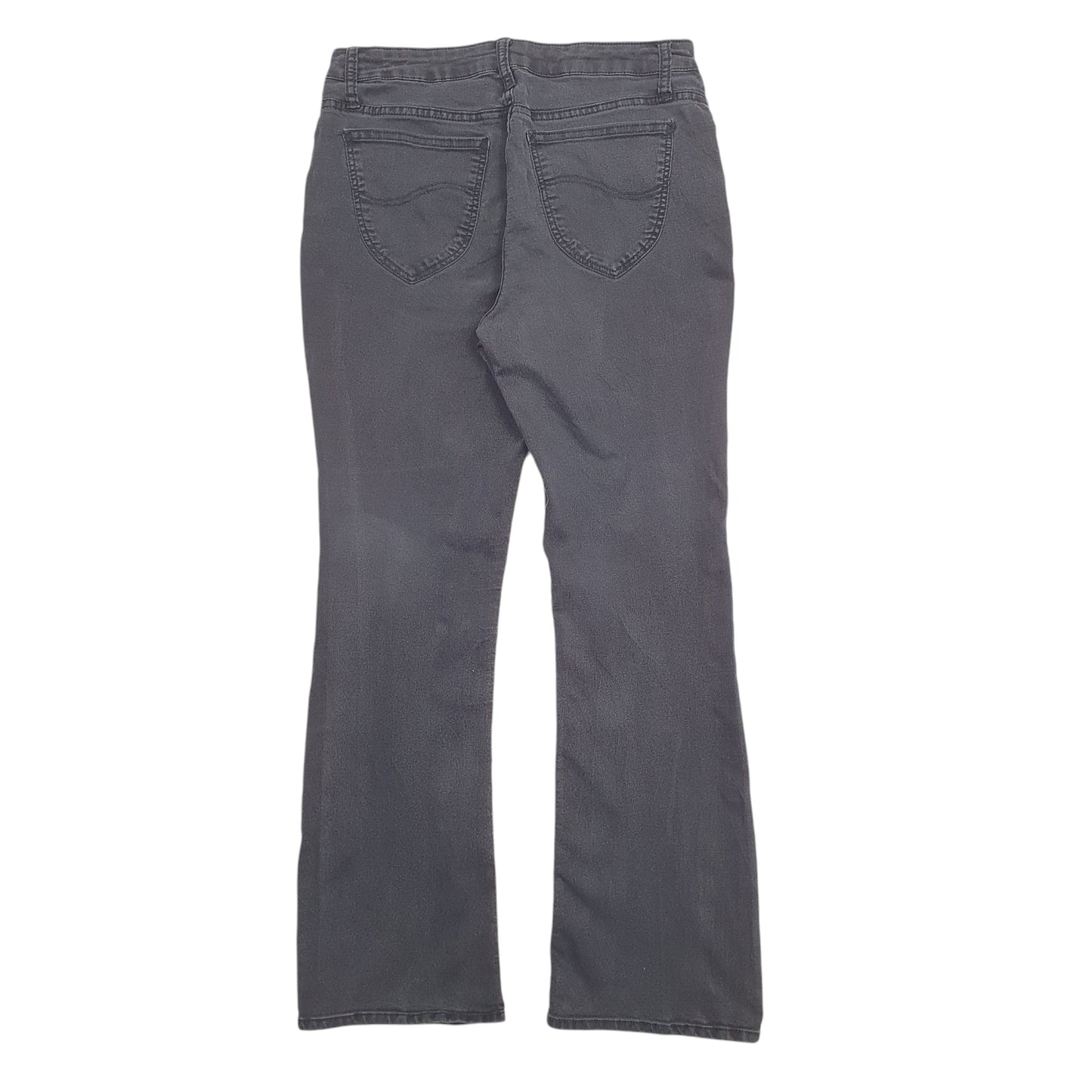 Womens Black Lee Stretch Fit Mid Rise Riders JeansW28 L28