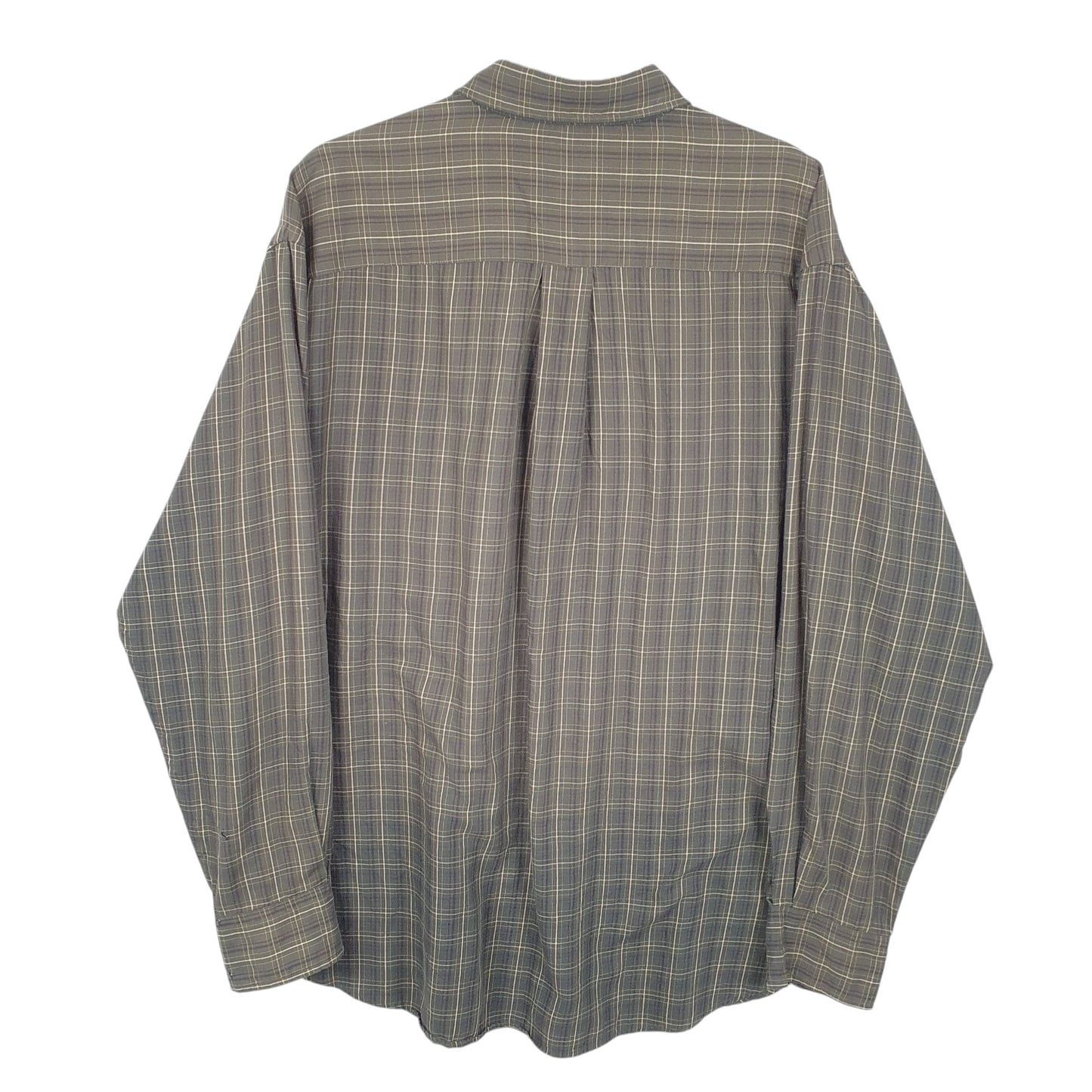 Mens Green Dockers  Long Sleeve Shirt