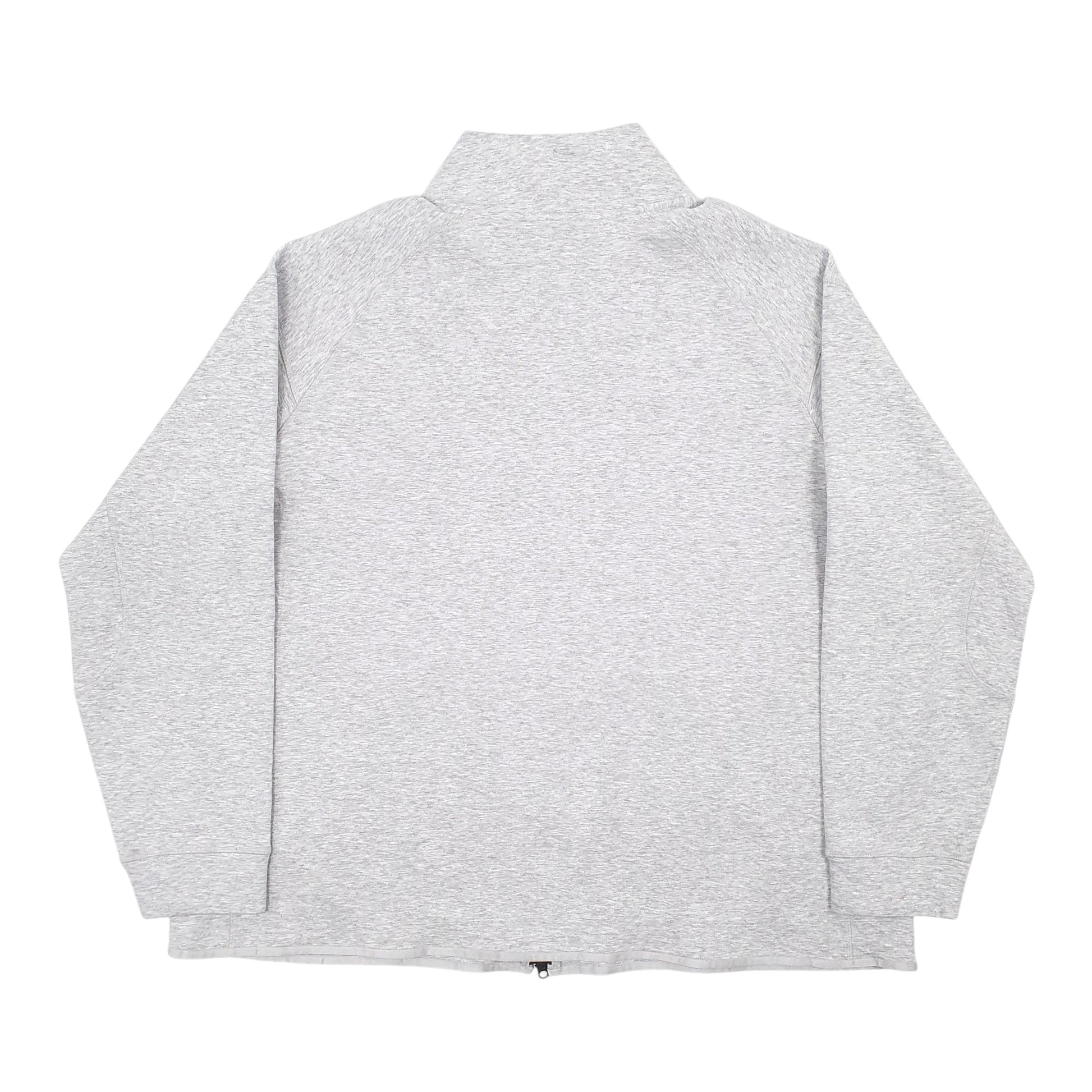 Mens Grey Lacoste  Full Zip Jumper