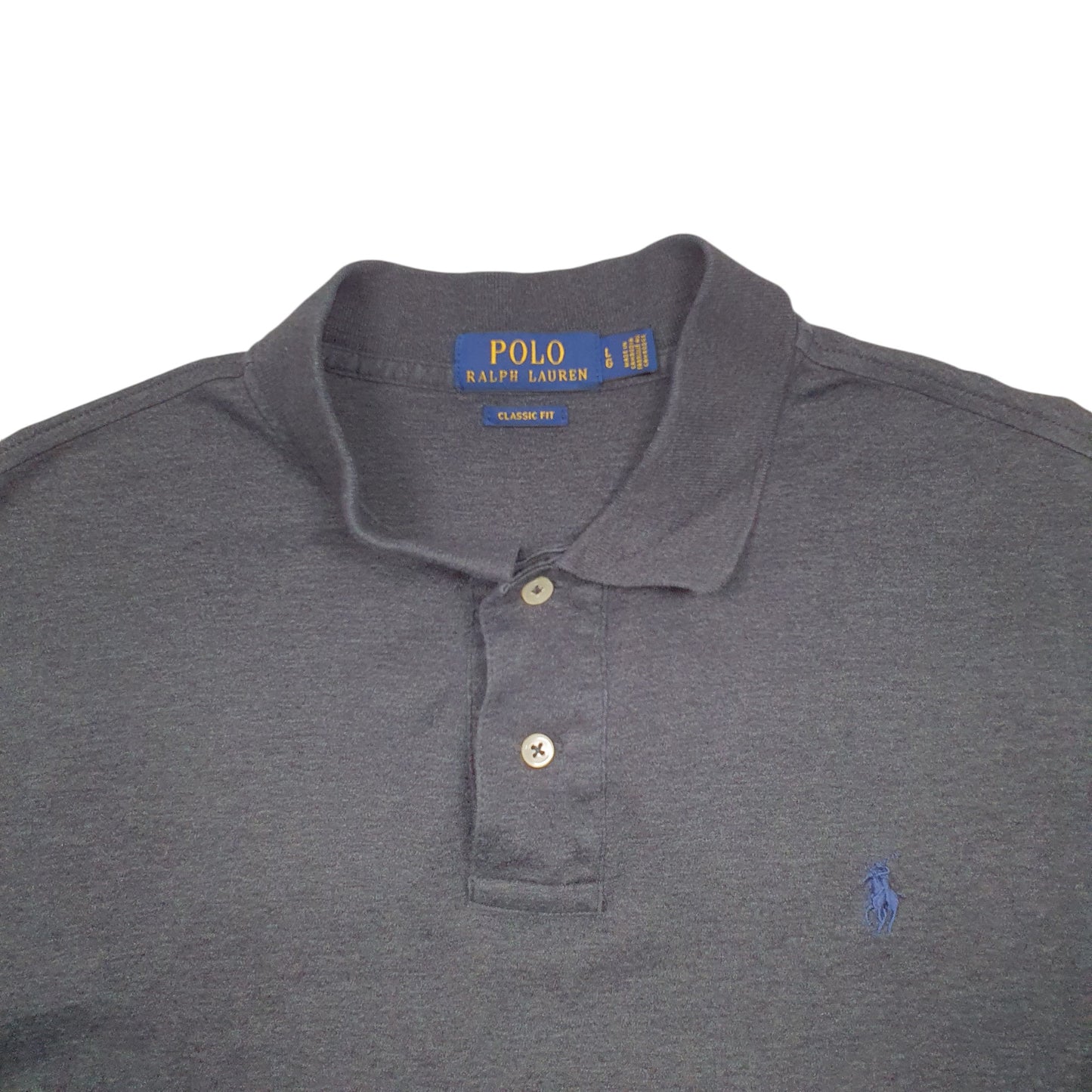 Mens Grey Polo Ralph Lauren  Short Sleeve Polo Shirt