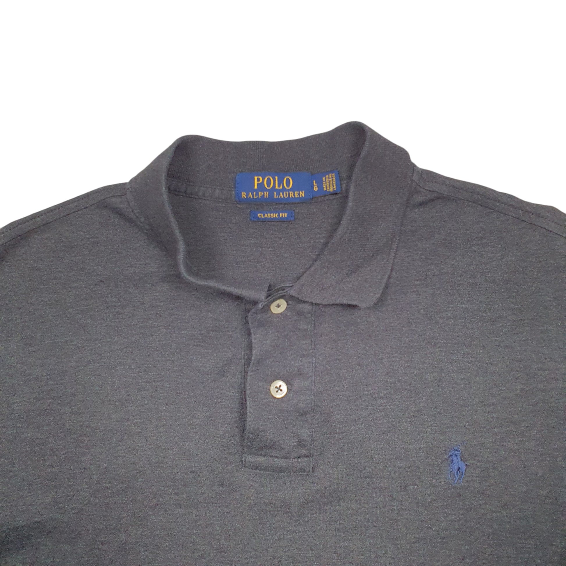 Mens Grey Polo Ralph Lauren  Short Sleeve Polo Shirt