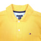 Womens Yellow Tommy Hilfiger  Short Sleeve Polo Shirt
