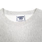 Mens Grey Lee Vintage Crossgrain Cheesecake Factory Reverse Weave Crewneck Jumper