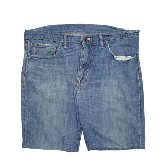 Mens Blue Levis  Denim Shorts