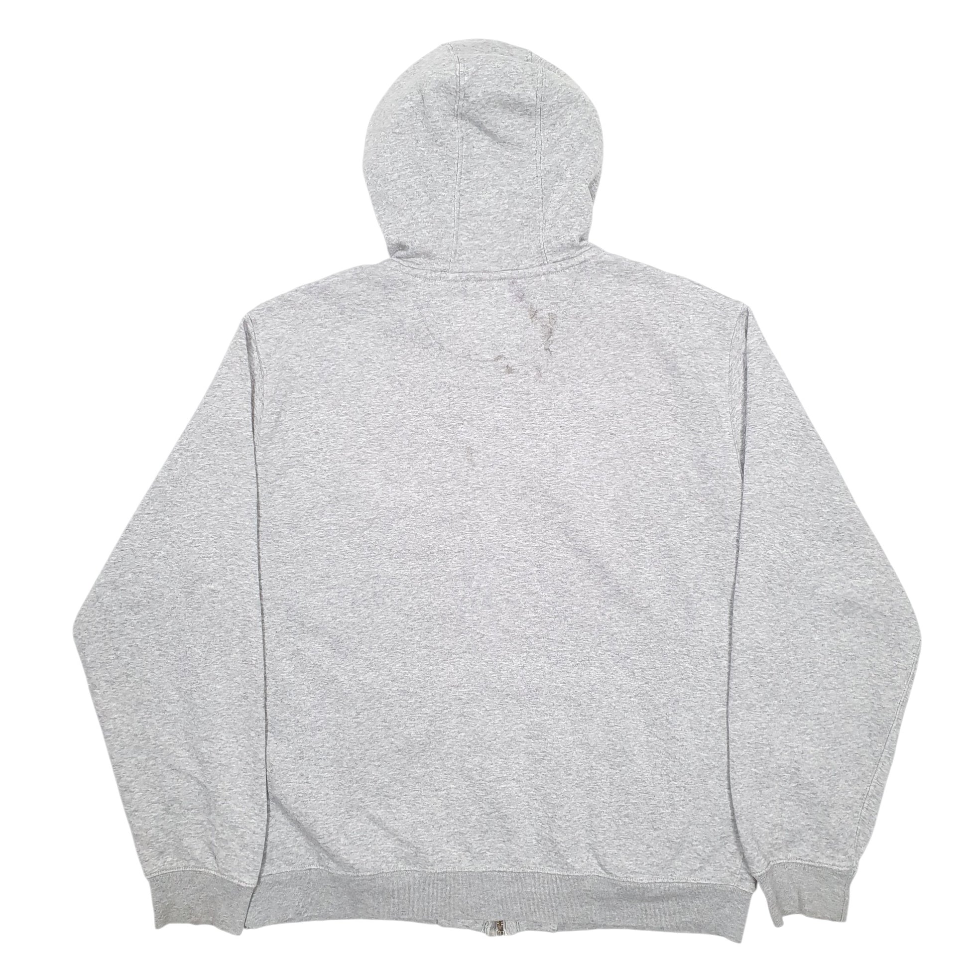 Mens Grey Ralph Lauren Full Zip Hooded Hoodie Jumper