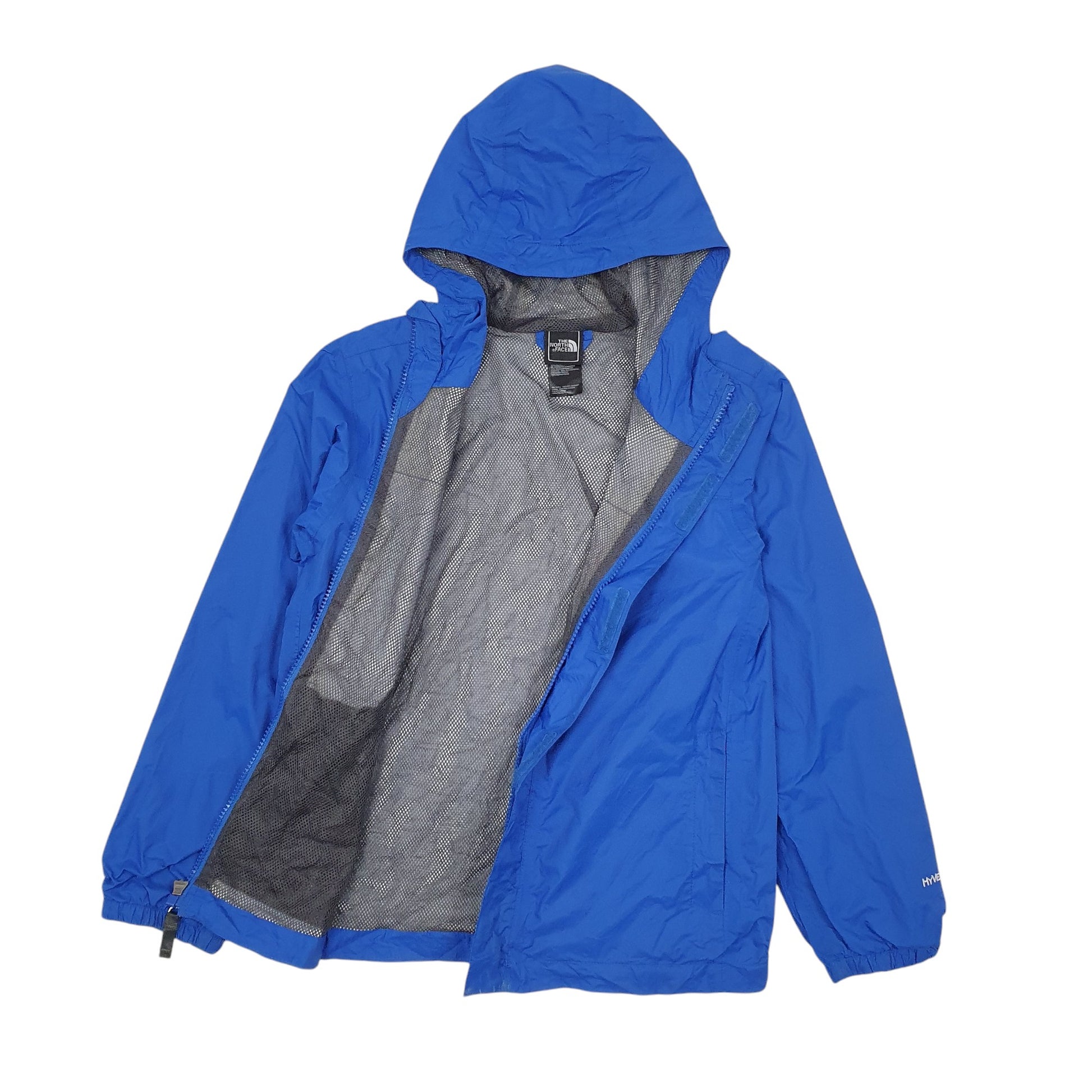 Womens Blue The North Face Hyvent Full Zip Coat