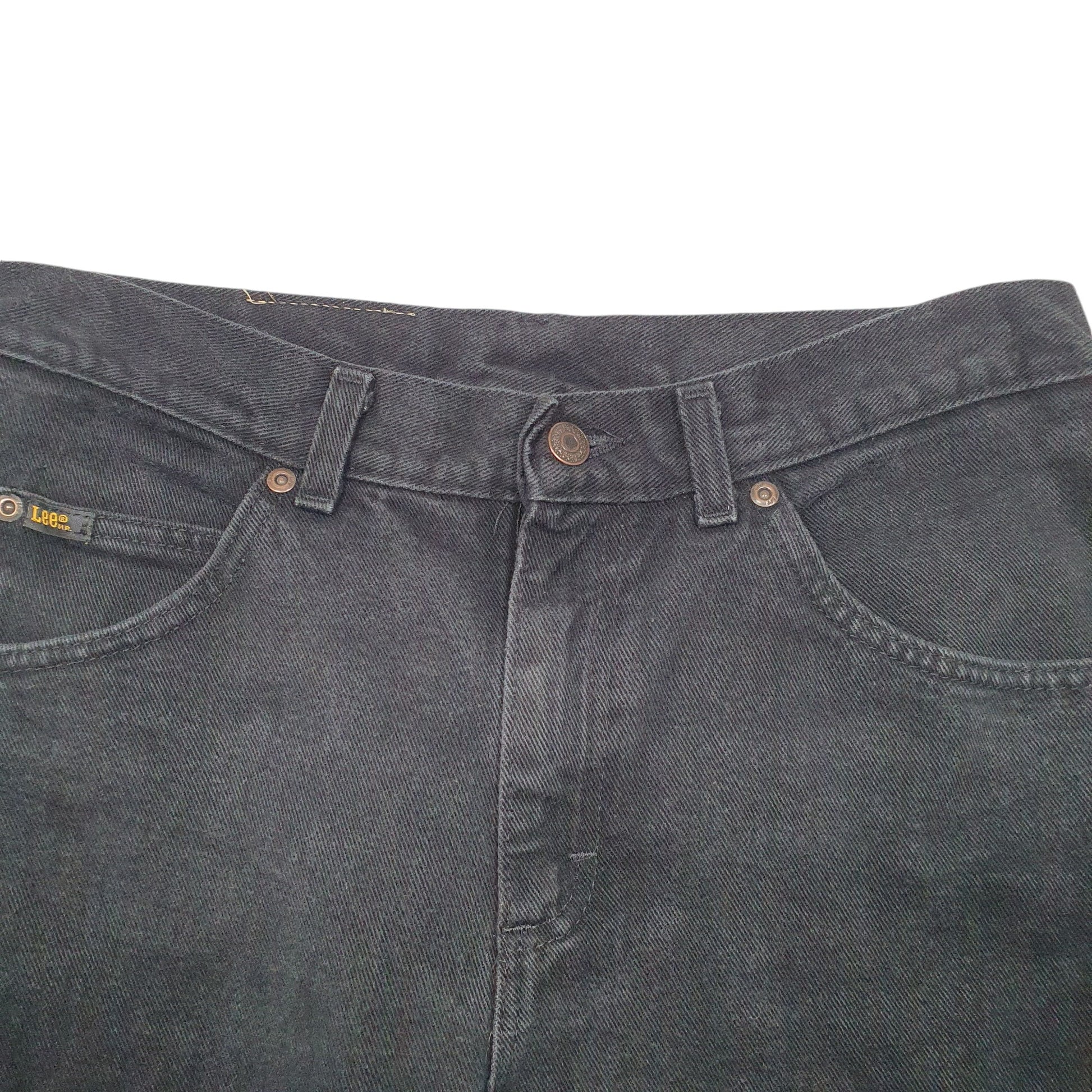 Mens Black Lee  Casual JeansW32 L28