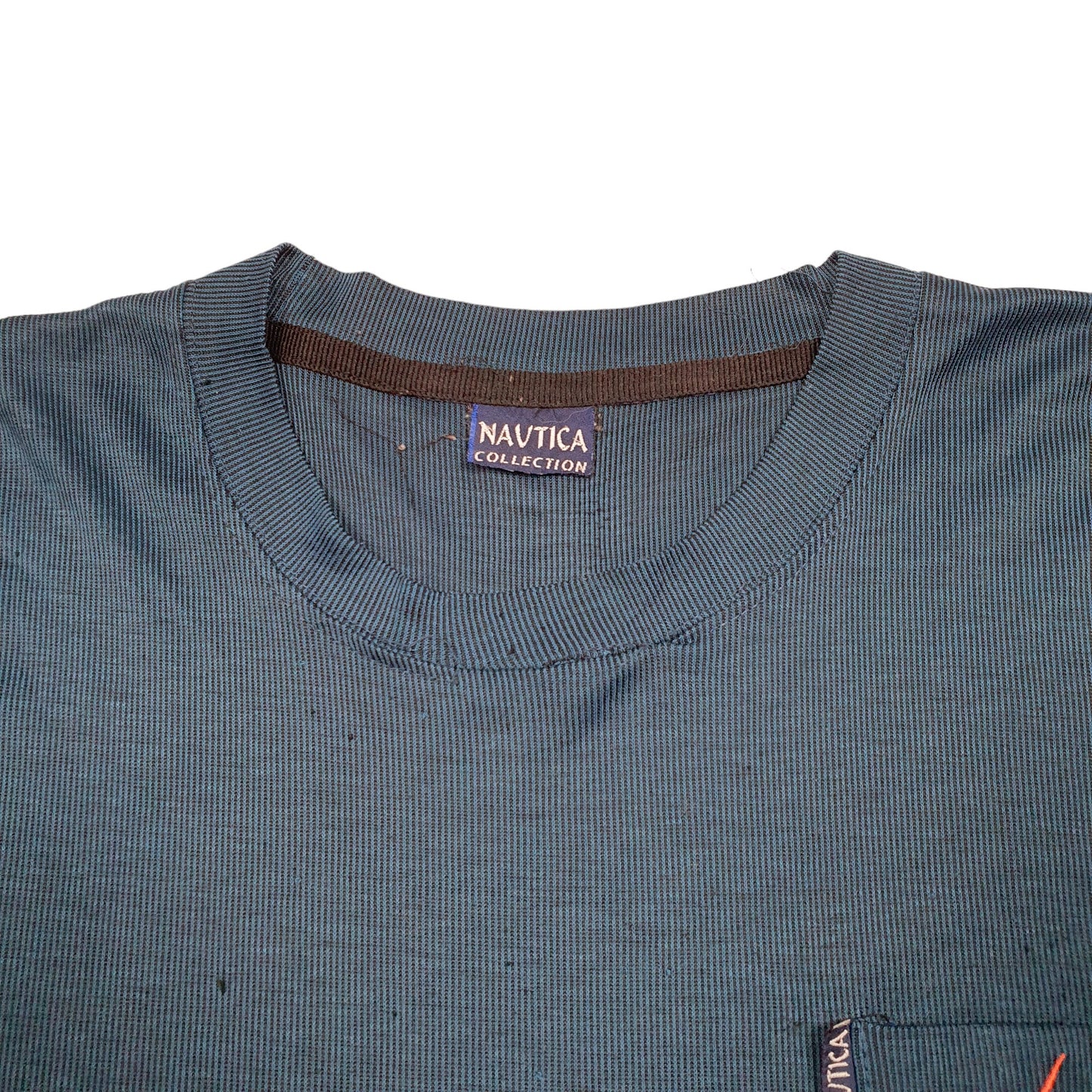 Mens Navy Nautica Active Collection Sailing Yachting Short Sleeve T Shirt