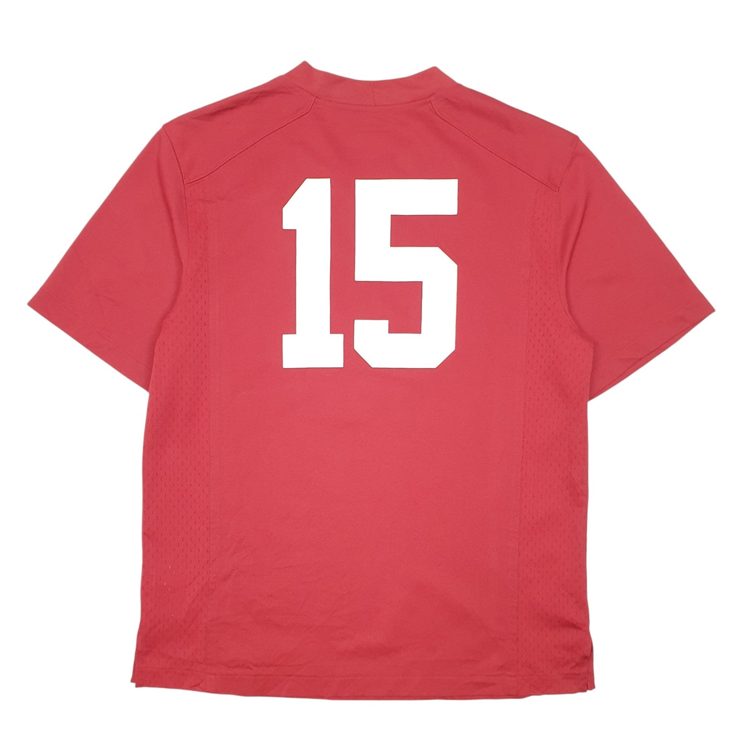 Womens Burgundy Nike Vintage Team Atlanta 15 Jersey Short Sleeve T Shirt